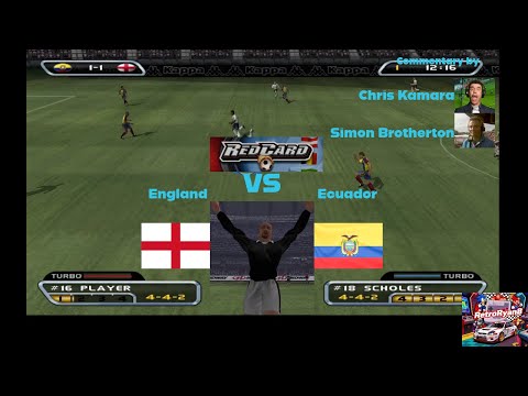 Видео: Англия против Эквадора: Мировое завоевание (красная карточка)