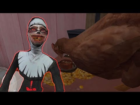 Видео: Комната с мини игрой! Шестая часть маски  Evil Nun 1.6.2 Scary Horror Game Adventure # 6