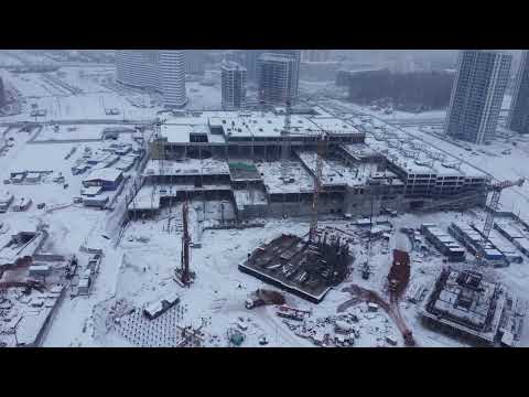 Видео: Облет Avia Mall и МФЦ 19.11.22