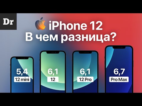 Видео: iPhone 12, mini, Pro, Max: в чём отличия?