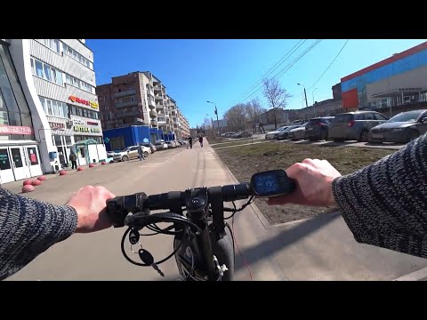 Видео: Первый выезд электросамоката White Siberia Luna