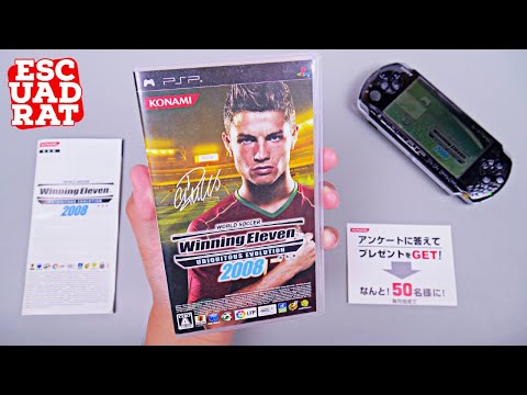 Видео: Winning Eleven 2008 PSP — распаковка и игровой процесс PES 2008 PlayStation Portable