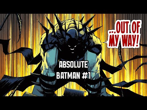 Видео: Absolute Batman #1 - "Без особняка, дворецкого и денег" #dc #batman #absolute #комиксы