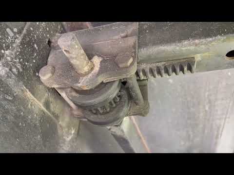 Видео: Липперт через раму, гидравлические направляющие, зубчатые передачи и точки регулировки