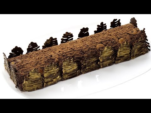 Видео: Торт без выпекания "Полено"