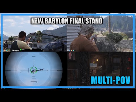 Видео: Весь Новый Вавилон против всей PD — Финальная битва | Nopixel GTARP