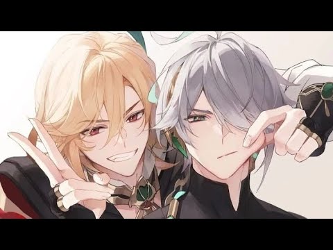 Видео: озвучка по  кавех и аль хайтам☆(ﾉ◕ヮ◕)ﾉ*