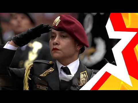 Видео: ЖЕНСКИЕ ВОЙСКА ПЕРУ ★ Парад в День Независимости Перу #militaryparade #женские_войска