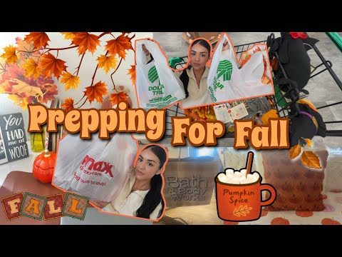 Видео: ♡Осенний видеоблог♡ Dollar Tree, TJ Maxx, Bath & Body Works Haul • Декорируем к осени • 🎃Добавим ...