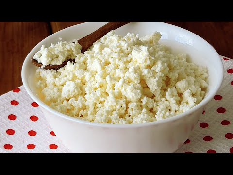 Видео: Домашний Творог из кефира!🥛 Это так просто и так Вкусно!✨