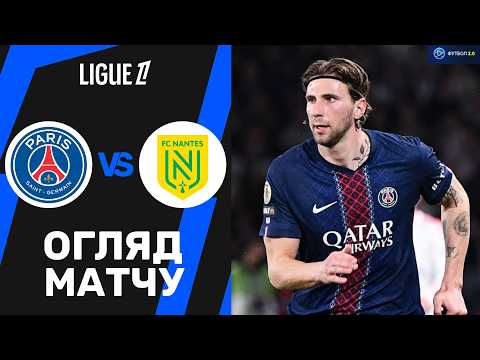 Видео: ПСЖ – Нант. Чемпіонат Франції, 26-й тур / Огляд матчу