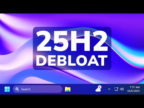 Видео: Windows 11 25H2: очистка системы по умолчанию (новая функция)