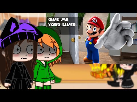 Видео: Реакция Mob Talker на SMG4: Марио крадёт твою печень