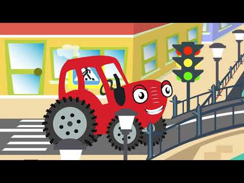 Видео: 🚜 ТракТЫРишка песенки – Путешествие трактора в город. Серия 1 | Весёлые песенки для детей