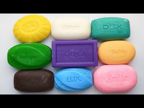 Видео: Cutting dry soap 🧼 Satisfying ASMR video 💤  Резка сухого мыла. Video for sleep