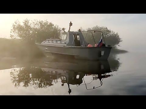 Видео: Ильмень озеро , Река Волхов , Оскуя , Пчевжа , на катере Бычок проенкт 388М