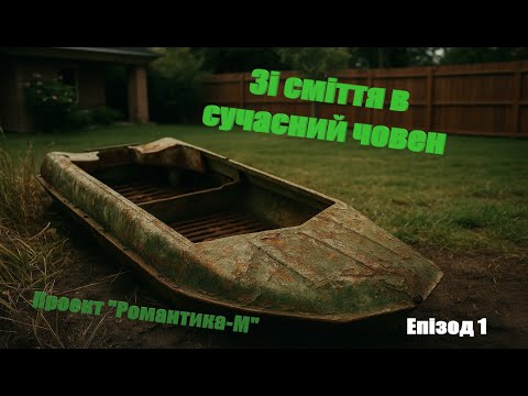 Видео: Дістали забутий човен під парканом. Чи купляти новий?