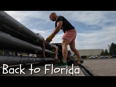 Видео: Пора возвращаться во Флориду / крутые грузоперевозки