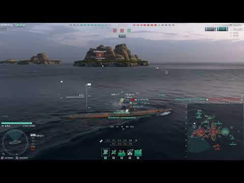 Видео: Б-4 опять полбоя толпой топили U-796 мало урона и опыта