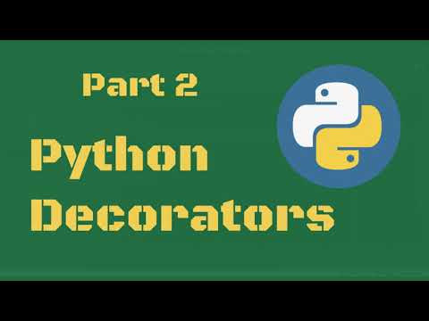 Видео: Python Декораторы, Часть 2