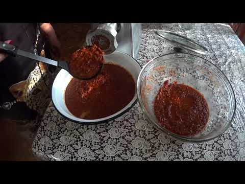 Видео: НОВИНКА , АДЖИКА ИЗ БАРХАТЦЕВ , необычный рецепт.