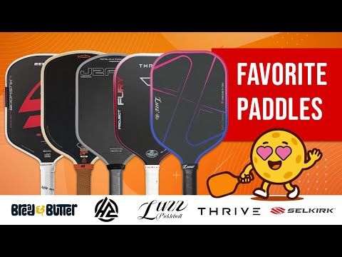 Видео: Мои любимые весла 2025 года: Luzz, Thrive, Honolulu Pickleball, Bread and Butter и Selkirk