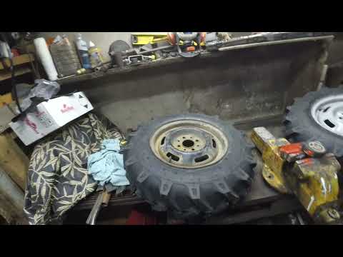 Видео: Шины PETLAS 6.50/80-13 на самодельный минитрактор