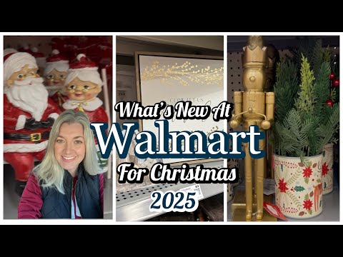 Видео: Рождественский декор Walmart 2025 | Покупайте вместе со мной | Рождественский выбор Walmart