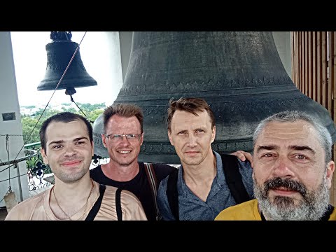 Видео: Праздничный звон Вологодского кремля. Bell ringing in St. Sophia Cathedral, Vologda Kremlin. 2022