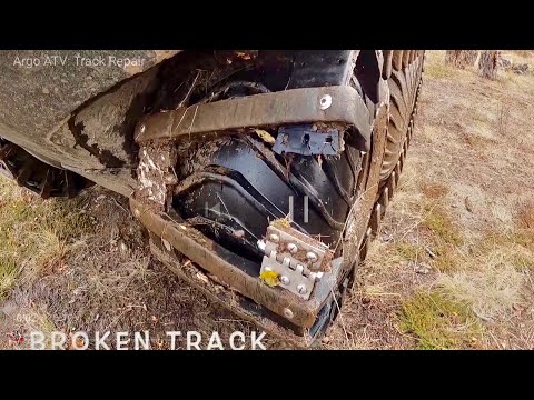 Видео: Argo ATV: Ремонт гусениц