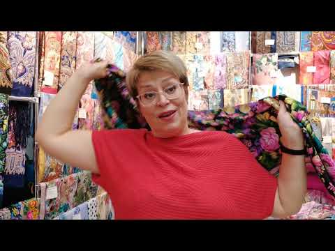 Видео: Роза и пион. Павловопосадские платки в Минске
