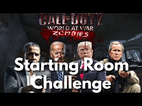 Видео: Президенты играют в Nacht Der Untoten (Испытание в стартовой комнате)