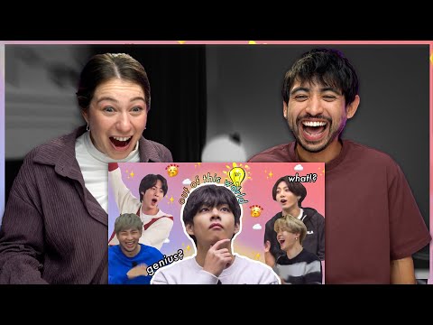 Видео: BTS застигнуты врасплох непредсказуемым умом Тэхёна Реакция!