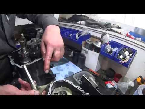 Видео: bmw r1100rt - Разборка, сборка КПП, замена сальника входного вала