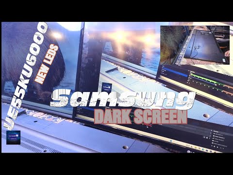 Видео: Ремонт очень темного изображения на Samsung UE55KU6000