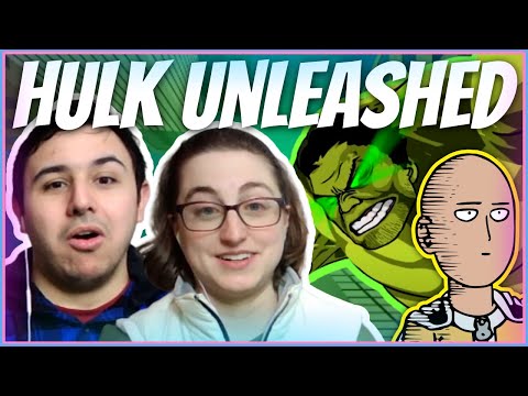 Видео: Халк против Сайтамы Анимация | РЕАКЦИЯ Илая и Жаклин!!