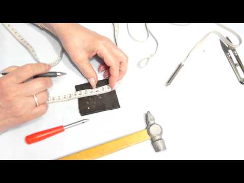 Видео: Изготовление сантиметра для определения бокового шва