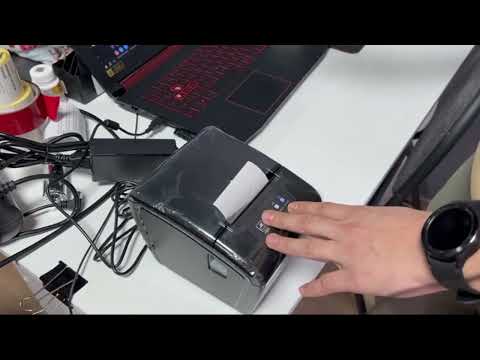 Видео: Настройка принтера чеков Wi-Fi