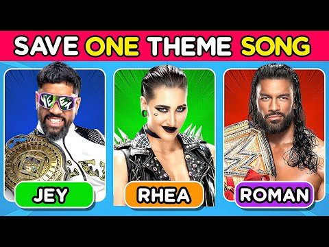 Видео: ВЫБЕРИ ОДНУ, ВЫБЕЙ ОСТАЛЬНЫХ 🎵 Мужской против женского челленджа WWE Theme Songs Challenge 🎧😱🔥