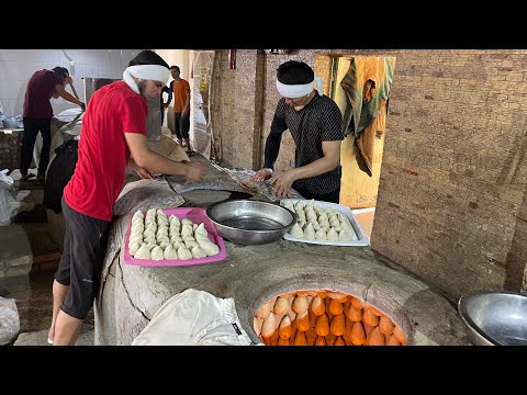 Видео: 8000 Самсы в День!За этой Самсой нужно стоять в Очереди! Ташкент!Узбекистан!