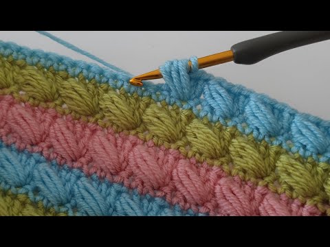 Видео: perfect💯 простой узор детского пледа крючком для начинающих 2022 - как связать плед крючком