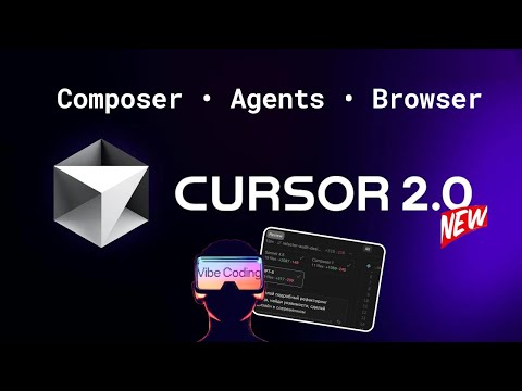 Видео: Cursor 2.0 — Лучшая AI IDE 2025 (Agents, Composer, Plan Mode)