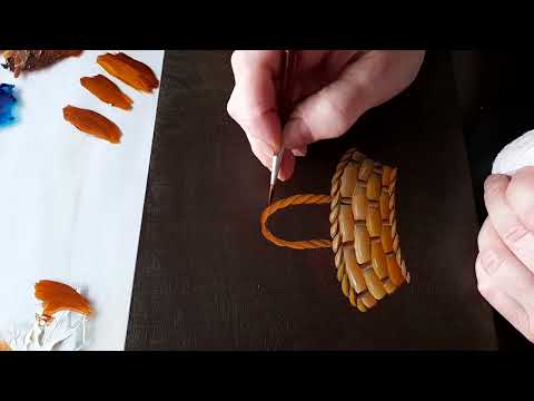 Видео: Самая простая корзиночка.