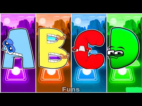 Видео: Alphabet Lore: B превращается в A 🆚 Alphabet Lore: новые свежие цвета. 🎶 Кто лучше? 🎵 Расскажем? 😍