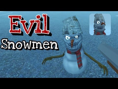 Видео: Спасаем Новый год! Обзор Evil Snowmen Страшные Снеговики