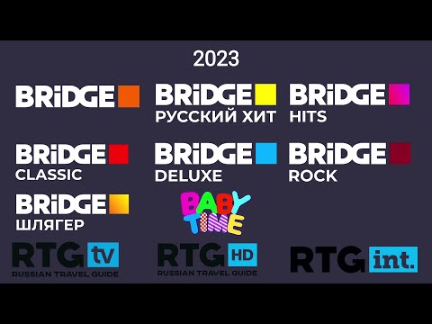 Видео: Хронология телеканалов Bridge Media и RTG Corp