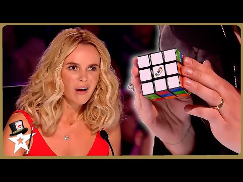 Видео: ЛУЧШИЕ прослушивания для игры в волшебный кубик Рубика на Got Talent!