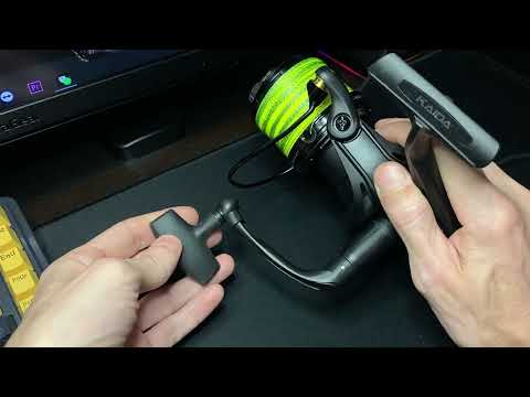 Видео: KAIDA - Laser GA 6000 и KAIDA - ADN Black Spod 7000. Обзор карповых катушек.