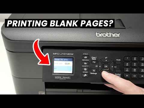 Видео: Как исправить пустые страницы на принтере Brother MFC