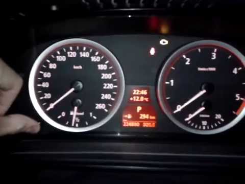 Видео: Обнуление тормозных колодок на приборной панели BMW 525 e60